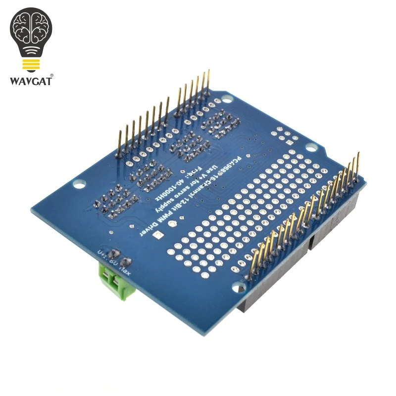 Сервопривод WAVGAT IIC I2C 16 каналов 12 бит ШИМ/сервопривод интерфейсы PCA9685 для Arduino Robot PWM
