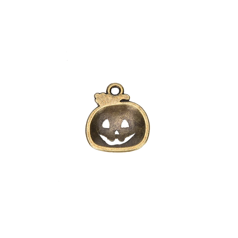 Подвеска в виде тыквы Helloween с фонариком Jack 18*15 мм подвеска античном стиле