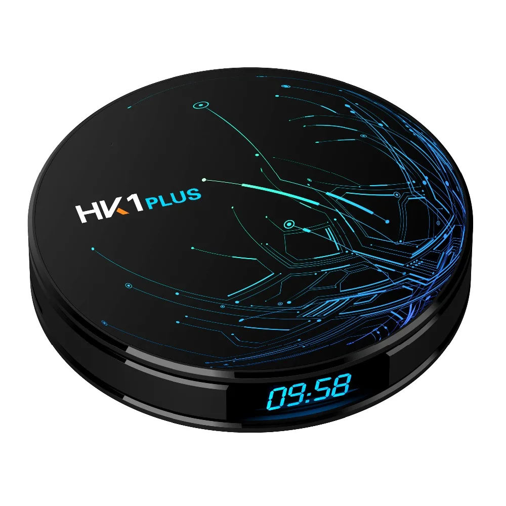 Amlogic S905X2 четырехъядерный HK1 Plus TV BOX 4G 32G/4G 64G Android 9 0 Мини ПК HDMI AV OUT USB3.0 RJ45 Bluetooth 4 мини