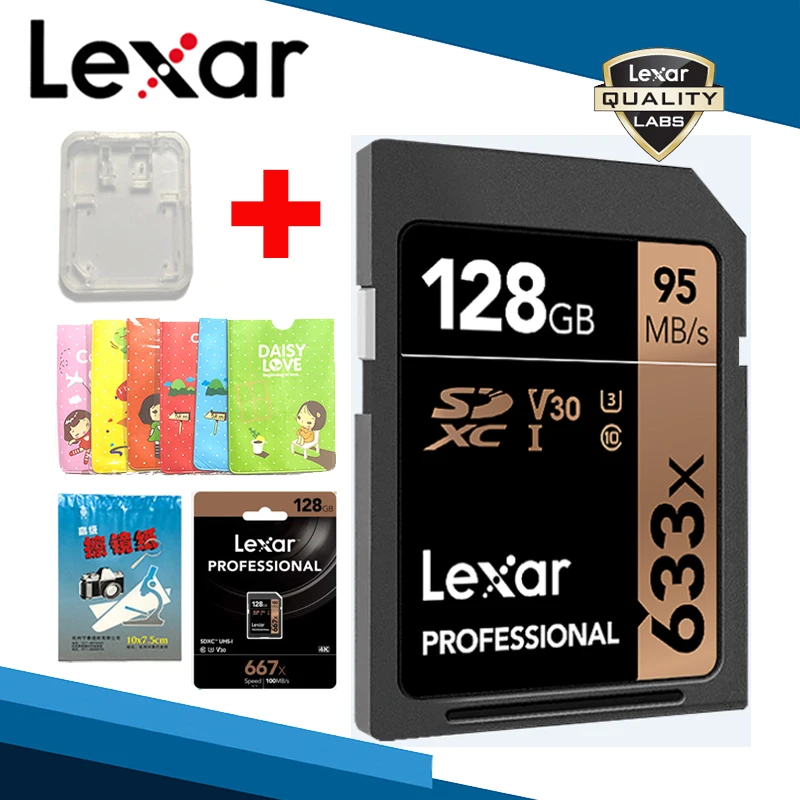Lexar sd-карта 128 ГБ, карта памяти 64 ГБ, картао-де-Мемория, карта памяти 512 ГБ, флеш-карта,, sd-карта 32 ГБ, sd-карта 633x