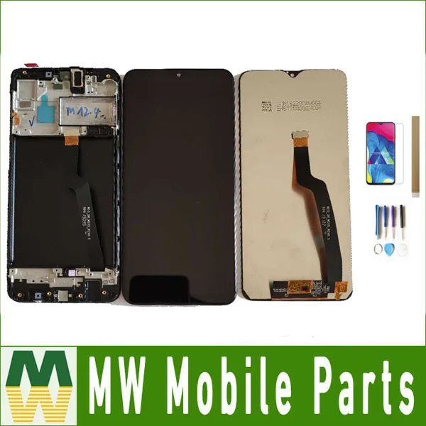 Без/с рамкой для Samsung Galaxy M10 2019 SM-105 M105 ЖК-дисплей с сенсорным сенсором стекло