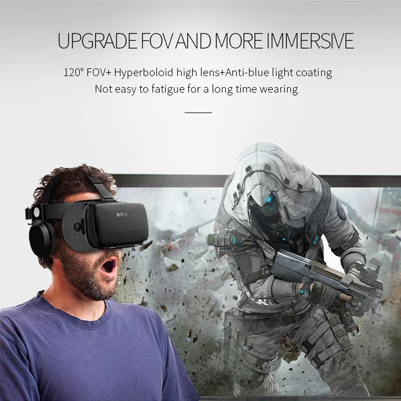 Bobovr Z5 Wave VR трехмерная Виртуальная реальность герцебик подходит для Google картонных