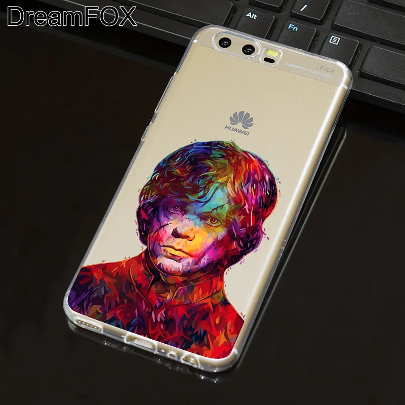 DREAMFOX L530 комплект Harington Мягкий ТПУ силиконовый чехол для huawei P8 P9 P10 Lite Plus 2017 Honor 8 Pro 9