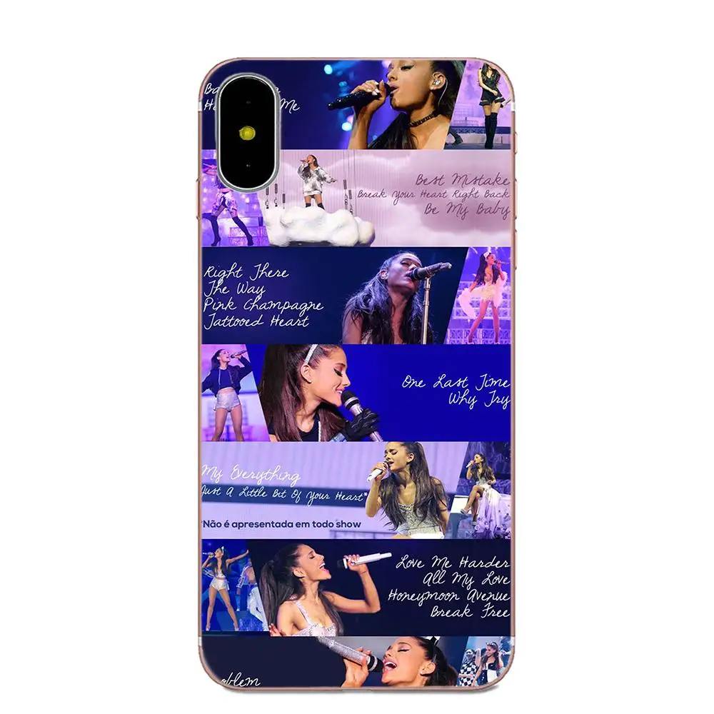 Распродажа роскошные классные аксессуары для телефонов чехол Ariana Grande Huawei Mate 7 8 9 10