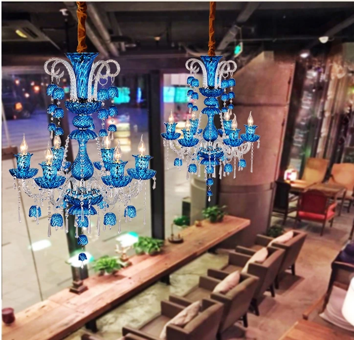 Светодиодные светильники и освещение для кафе в стиле арт-деко люстра столовой