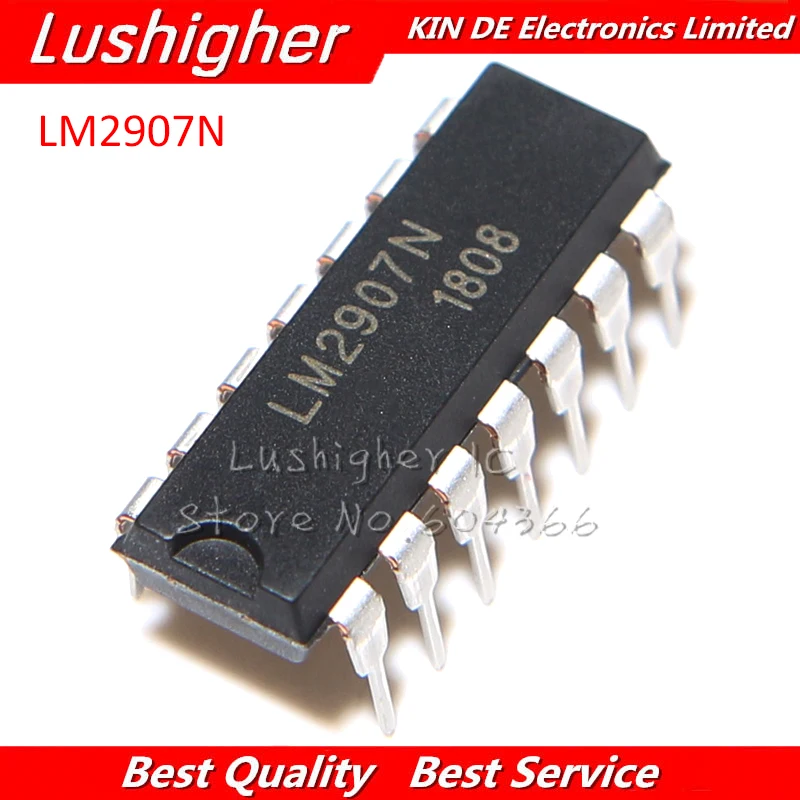 

Новинка, оригинальный LM2907N DIP14 LM2907 DIP, 5 шт.