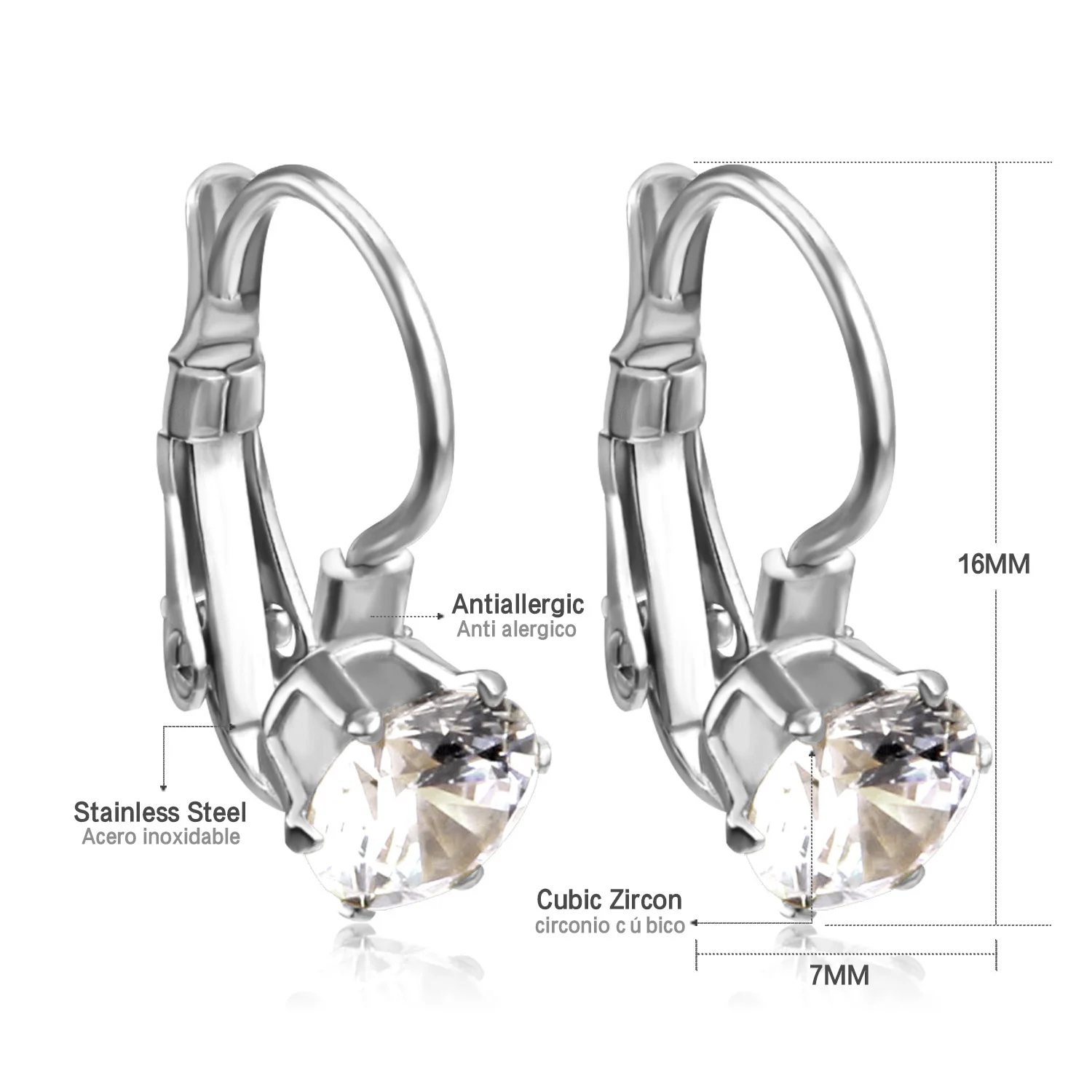Роскошные золотые серьги с кристаллами CZ для женщин модные ювелирные изделия