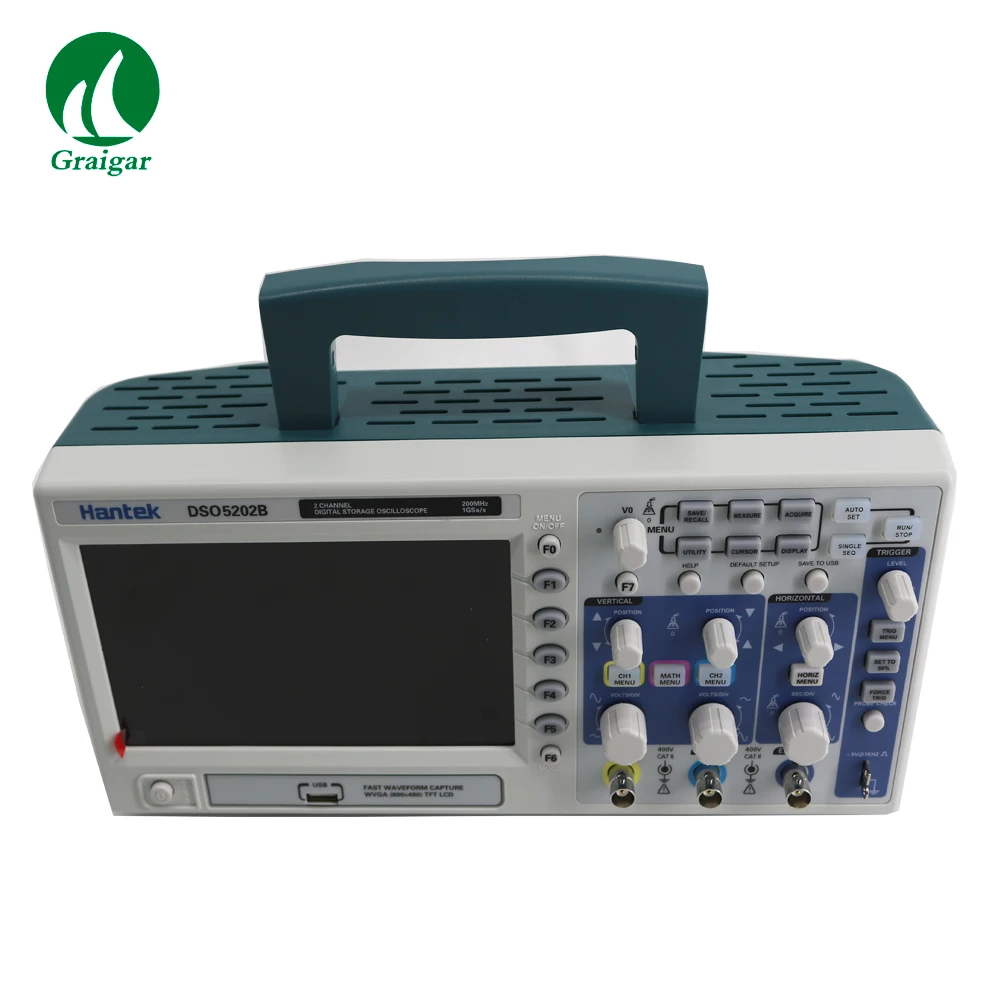 

DSO5202B Large (7.0-inch) olor display WVGA(800x480)