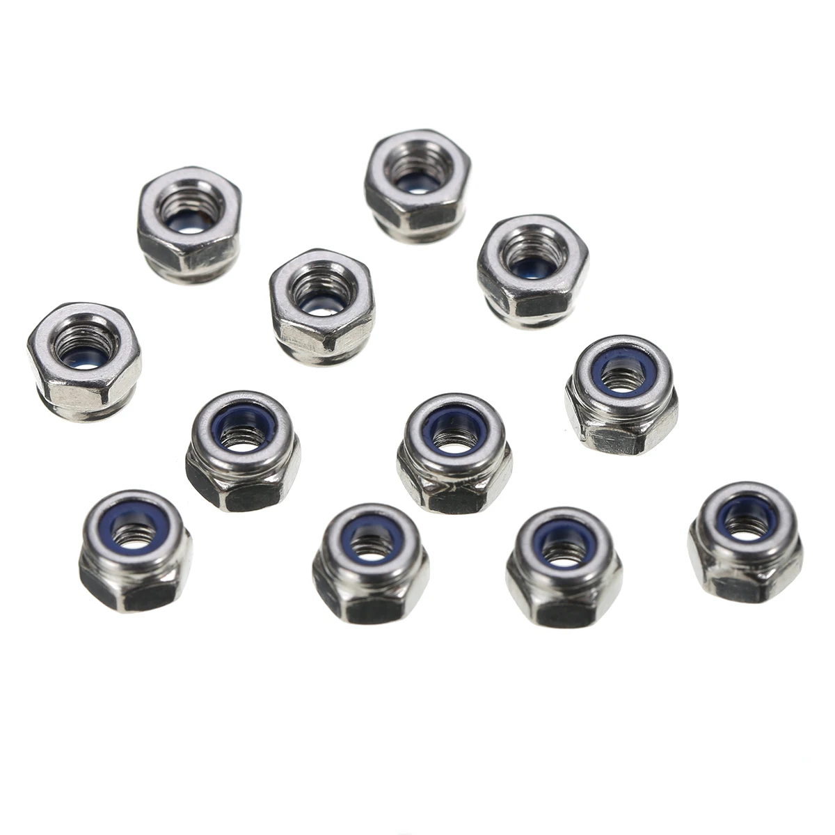 100 шт. шестигранные гайки из нержавеющей стали|hex nut|100pcs m3nuts stainless steel |