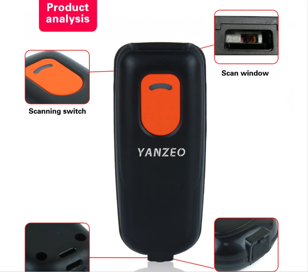 Бесплатная доставка компактный карманный беспроводной одномерный двухмерный