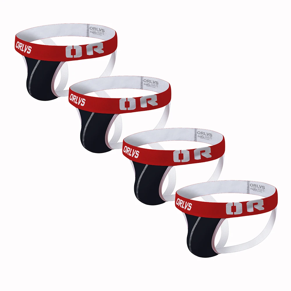 Нижнее белье мужское 4 шт./лот дышащие подтяжки для мужчин бандаж удобные