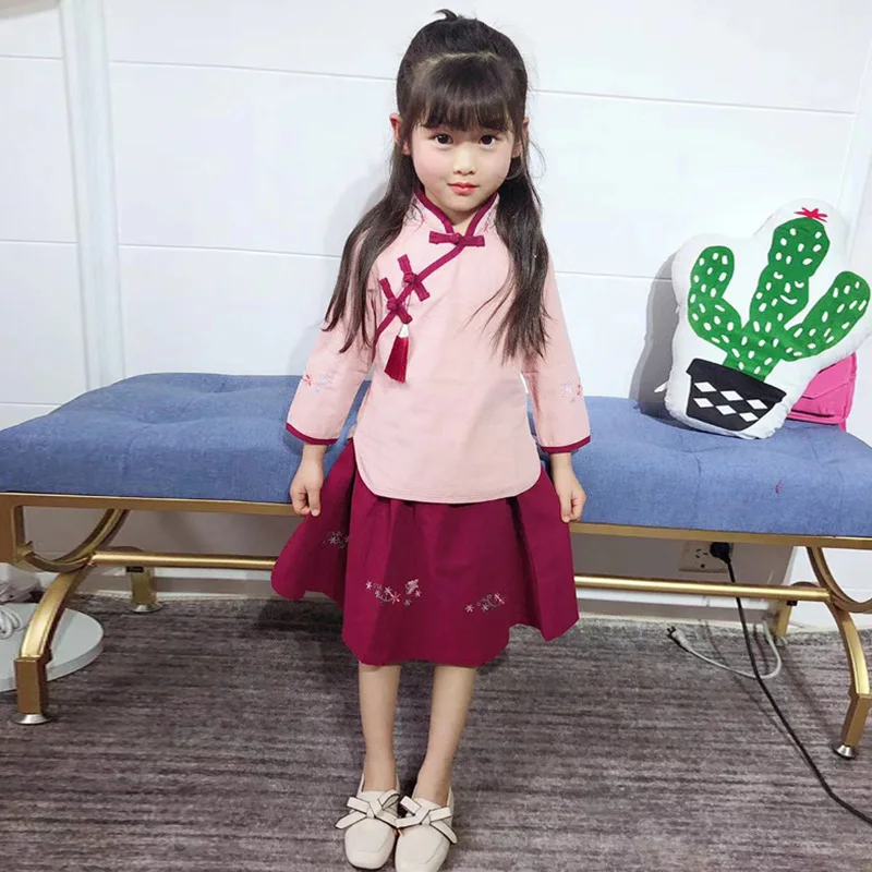 Костюм Hanfu для взрослых Одежда девочек в традиционном китайском стиле Тан