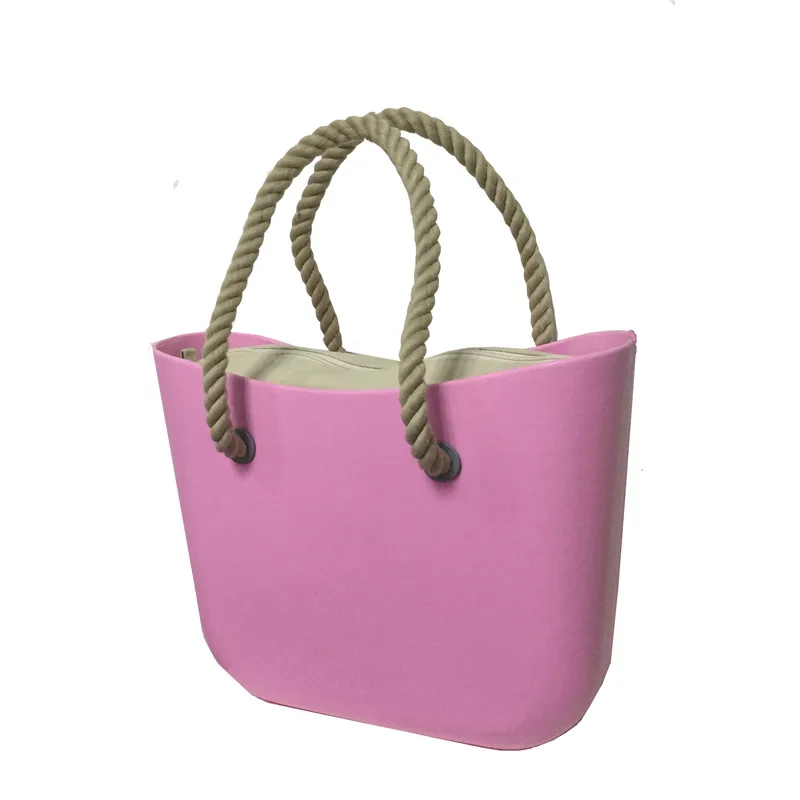 Классическая женская сумка, O Bag, стильные ручки, силиконовая прорезиненная водонепроницаемая пляжная женская сумка, женская baobao ЭВА, водонепроницаемая, через плечо, O Bag