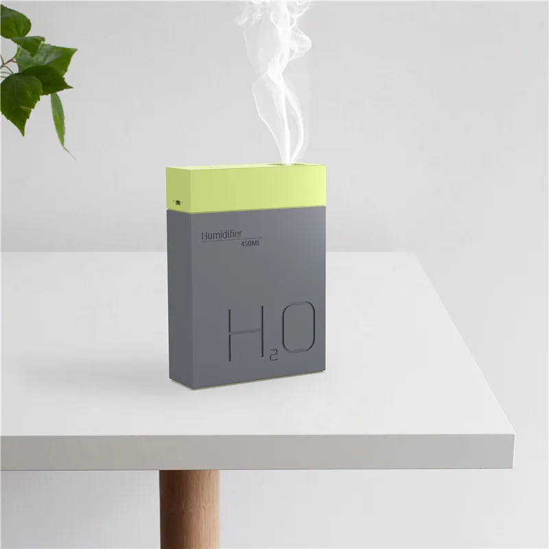 450ML Touch Switch Air Humidifier USB Ultrasonic Car Mist Maker Water Soluble Aroma Diffuser Portable for Home Office | Бытовая техника