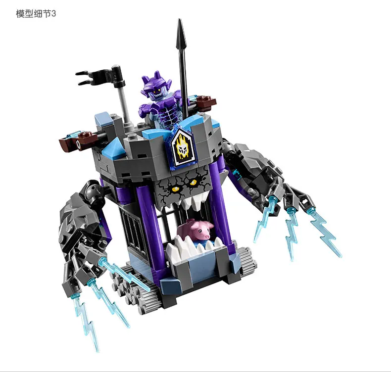 Compatible with 70357 nexoe Knights Knighton Castle 1295pcs Figure building blocks bricks toys for children | Игрушки и хобби