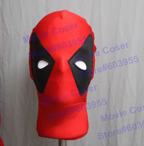 MovieCoser, лучшее качество, супер герой, Дэдпул, костюм героя, красный костюм Zentai, костюм на заказ, комический, для взрослых, Дэдпул, спандекс, костюм
