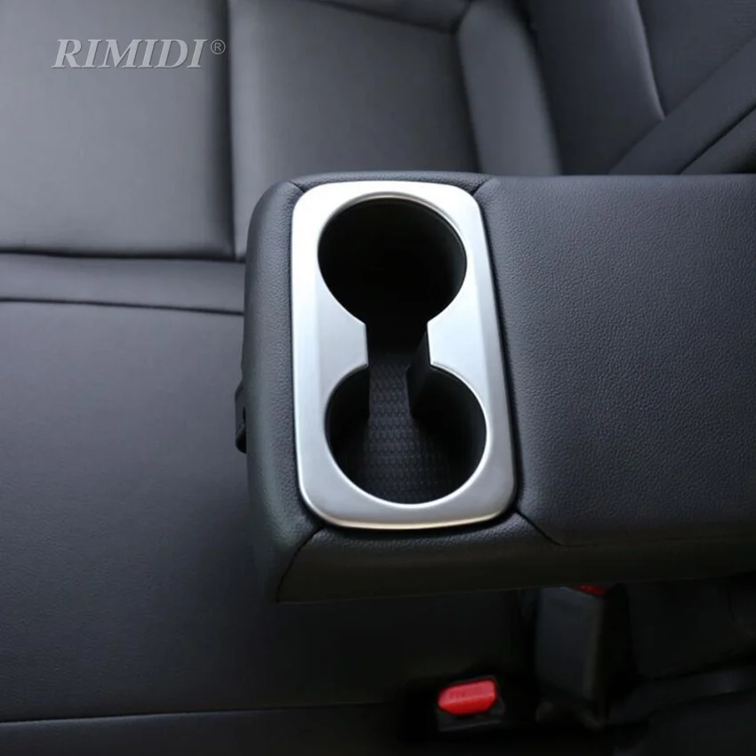 АБС пластик хромированный Стайлинг автомобиля внутренний задний ряд крышка для