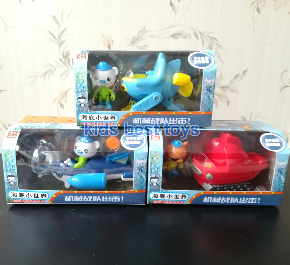 Новая модель корабля Octonauts GUP R D C с капитаном Barnacles Kwazii Shellington фигурки подарок для