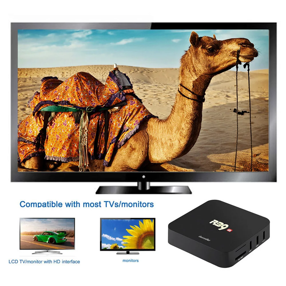 R39 Smart Android tv Box Android 8,1 RK3229 четырехъядерный UHD 4K 2 ГБ/16 Гб WiFi H.265 HD медиаплеер PK Z28 X96MINI