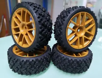 rally 1 4pcs 1/10 на дороге Дрифт автомобильных шин набор для Tamiya TT01D/E TT02 4 шт - Цвет: rally 1 4pcs