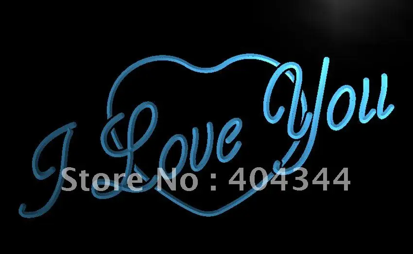 LB362 I LOVE YOU HEART DISPLAY GIFT NR светодиодный неоновый светильник Декор для дома|home decor|crafts