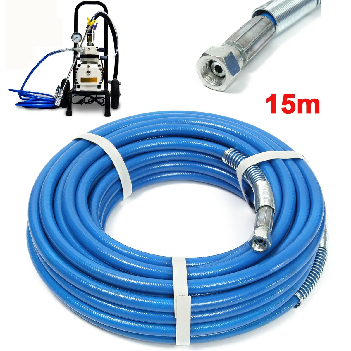 10/13/15 м спрей шланг надежных партнеров! безвоздушные шланг 5000PSI высокое Давление трубы безвоздушный распылитель надежных партнеров! безвоздушные Краски петель растяжимый шланг для распылитель пистолет распылитель воды