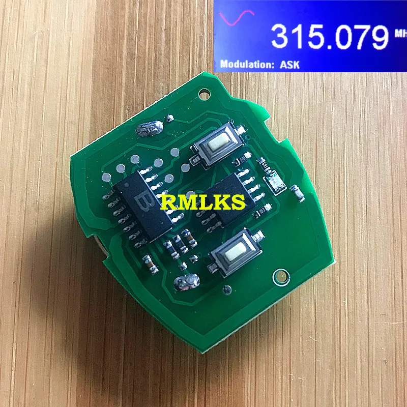 2 кнопки NE75 полный дистанционный ключ для Land Rover Defender автомобилей Discovery Range Fob 433 МГц