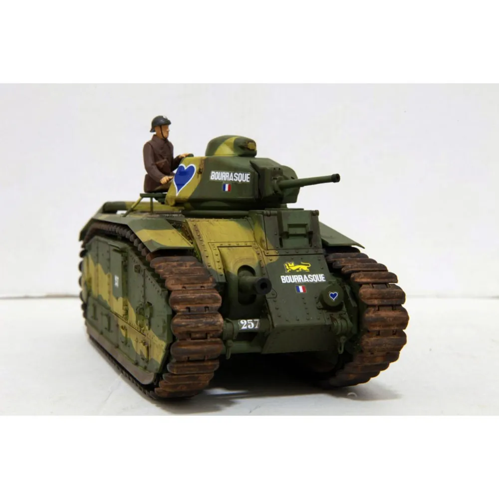 Tamiya 35282 1/35 французский боевой танк B1 бис Военная сборка AFV модель строительные