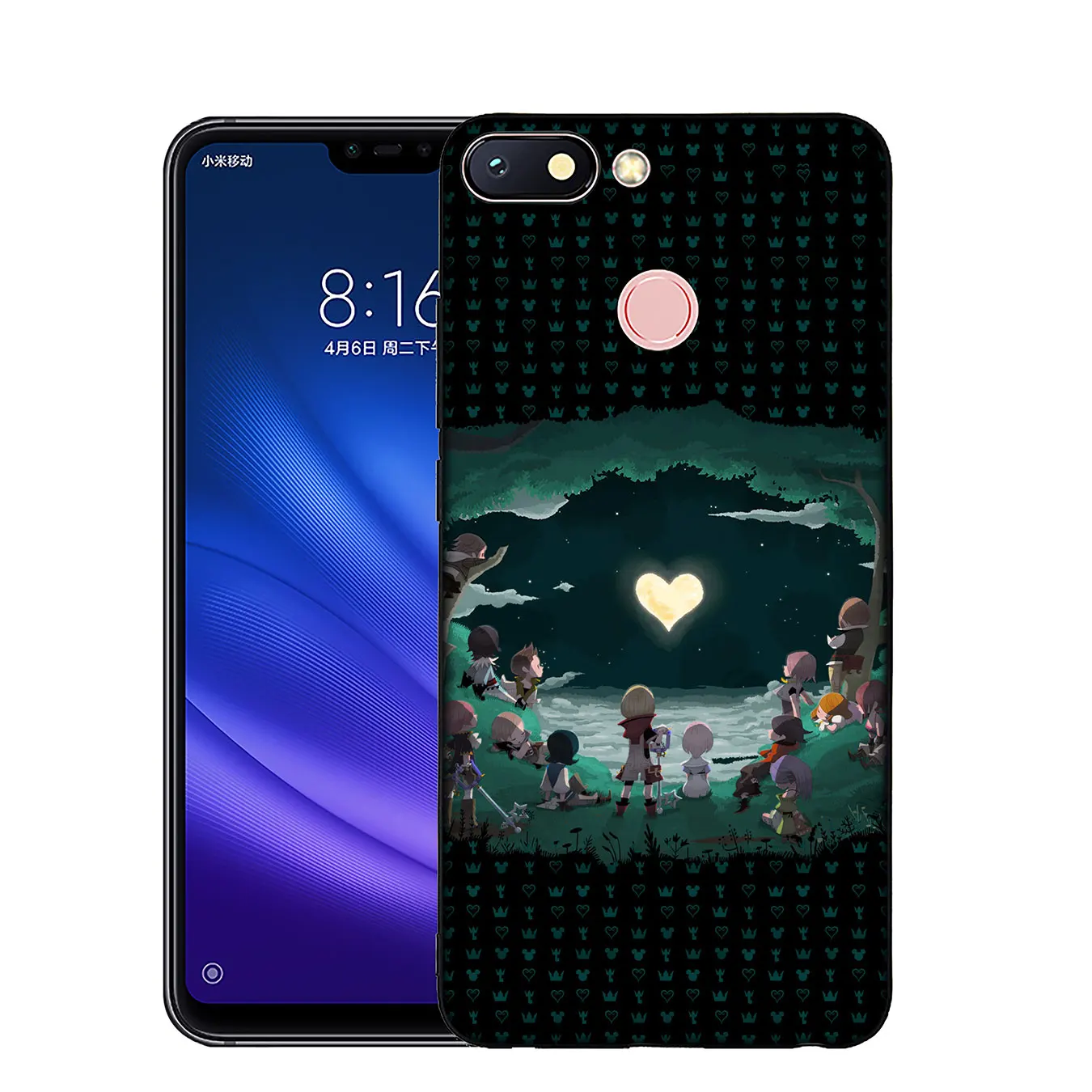 Роскошный мягкий силиконовый чехол Kingdom Hearts DIY для Xiaomi Mi 10 9 8 A3 A2 9T Pro Lite SE A1 CC9 CC9E 5X 6X |