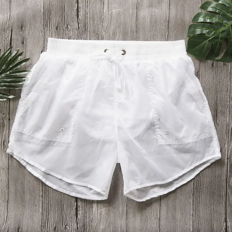 Мужские плавки Desmiit сексуальные прозрачные водонепроницаемые нейлоновые