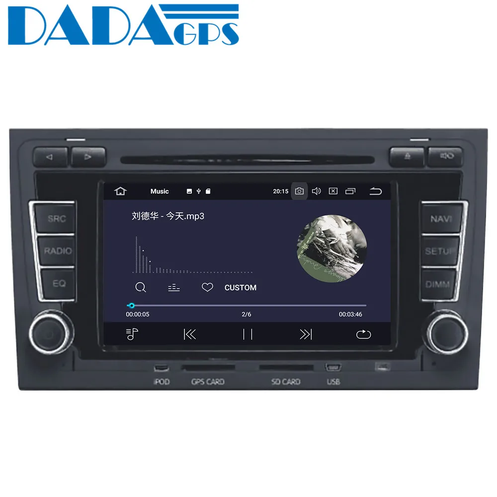 Новейший автомобильный DVD-плеер Android 9 0 радио GPS для Audi A4 S4 RS4 2003-2012 Seat Exeo 2009 2010 2011 2012