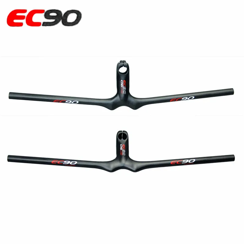EC90 Новый 3K матовый полностью углеродный MTB руль для велосипеда интегрированный