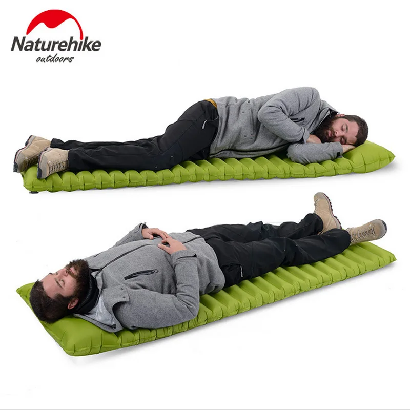 Naturehike коврик для сна с надувной сумкой Сверхлегкий воздушный матрас палатка