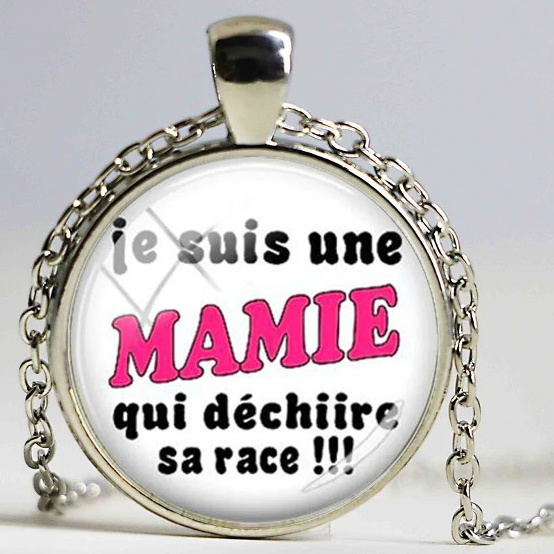 Новая модная подвеска Jaime Mamie Художественная печать фото ювелирные изделия Je Suis Une