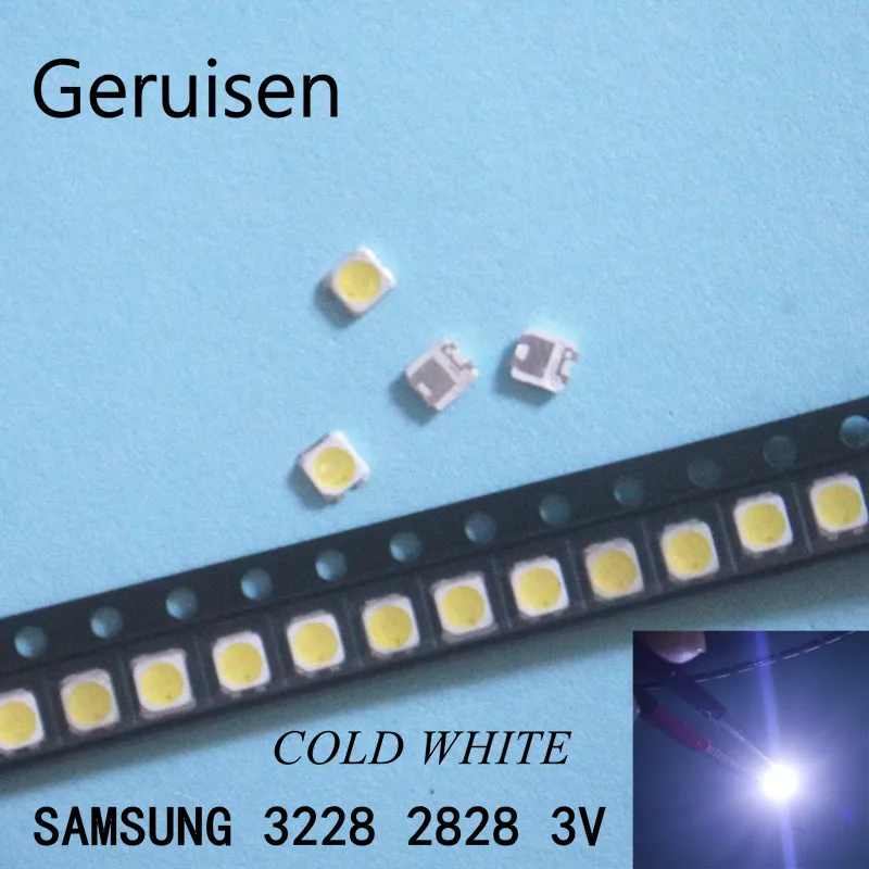 1000 шт. для SAMSUNG 2828 светодиодная подсветка TT321A 1 5 Вт 3 с zener в 3228 прохладная белая ЖК