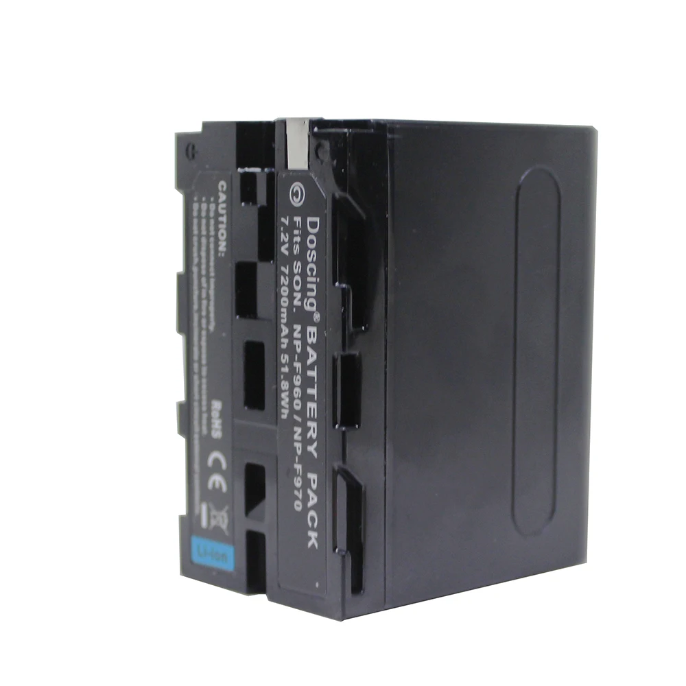 Аккумулятор для SONY F950 F330 F550 F570 F750 F770 198P 7200 мА/ч аккумулятор NP-F960 | Электроника