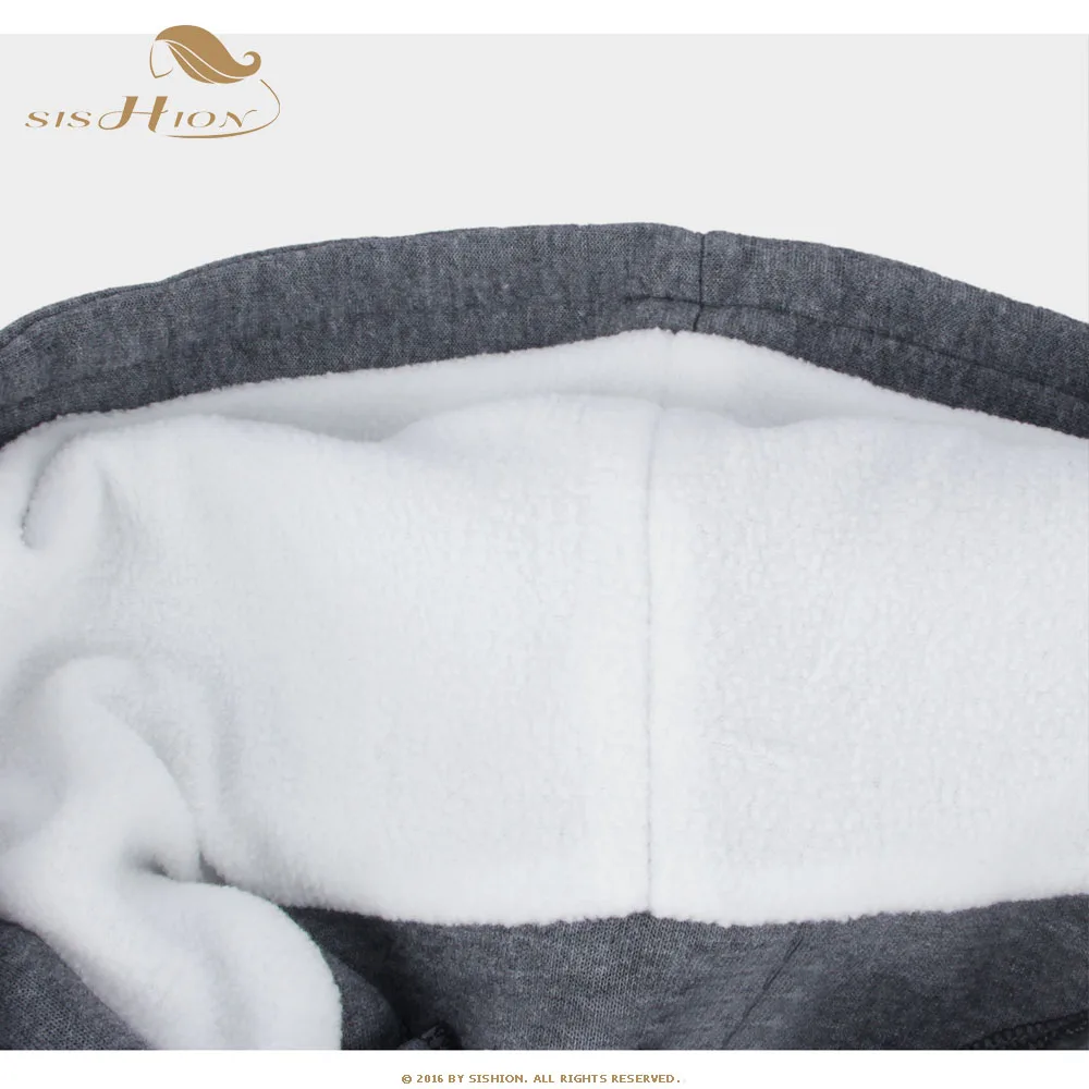 

SISHION 5XL 6XL Plus size Horn Button women coat slim female thickening hooded wool ladies winter parka SP0127