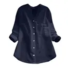 Брендовая женская блузка Dioufond 2019, Новая повседневная хлопковая белая рубашка с длинным рукавом, женские офисные рубашки, блузки, женские блузки