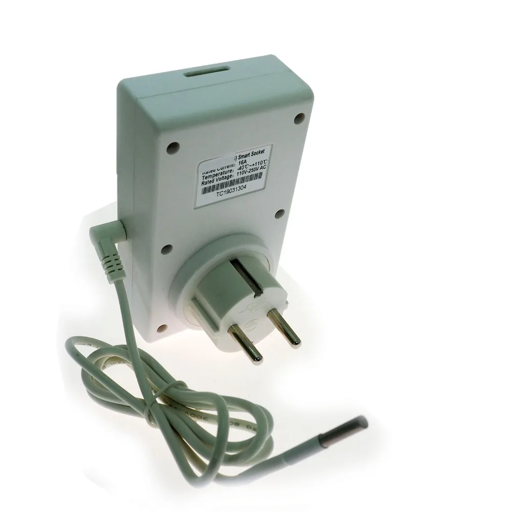 Розетка с дистанционным управлением 16 А ЕС GSM SMS приложение датчик мощности