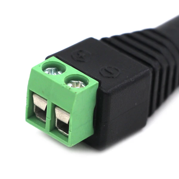 

50Pairs Male and Female DC Power Jack Adapter Connector plug for CCTV Free Shipping