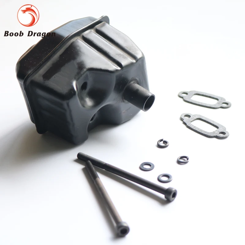 FVITEU глушитель тишина коробка для 26CC 30.5CC газ eingine zenoah cy 1/5 HPI 5B 5t 5sc Rovan KM Losi|box for|box boxlosi
