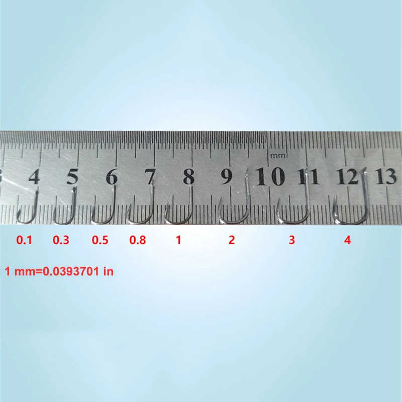 Рыболовный крючок 10 коробок Рыболовные Снасти Коробка 0 1 # 4 длинный хвостовик