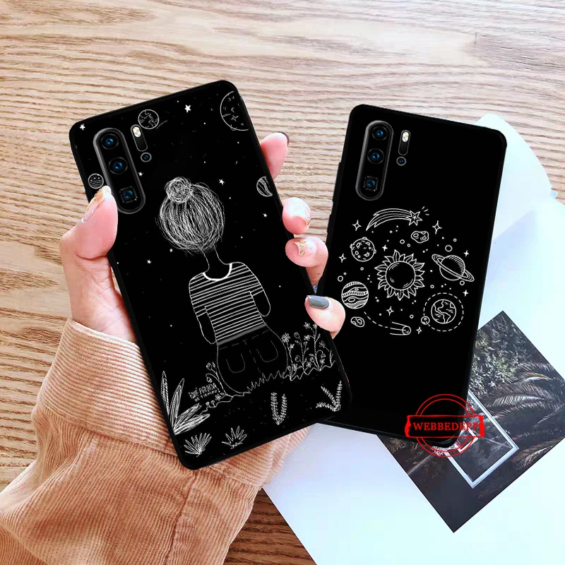 Силиконовый чехол для Huawei P8 Lite 2015 2017 P9 2016 Mimi P10 P20 Pro P Smart 2019 P30 | Мобильные телефоны и
