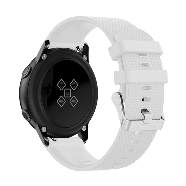 20 мм ремешок для часов Samsung Galaxy Watch Active 2/42 силиконовый браслет сменный Браслет