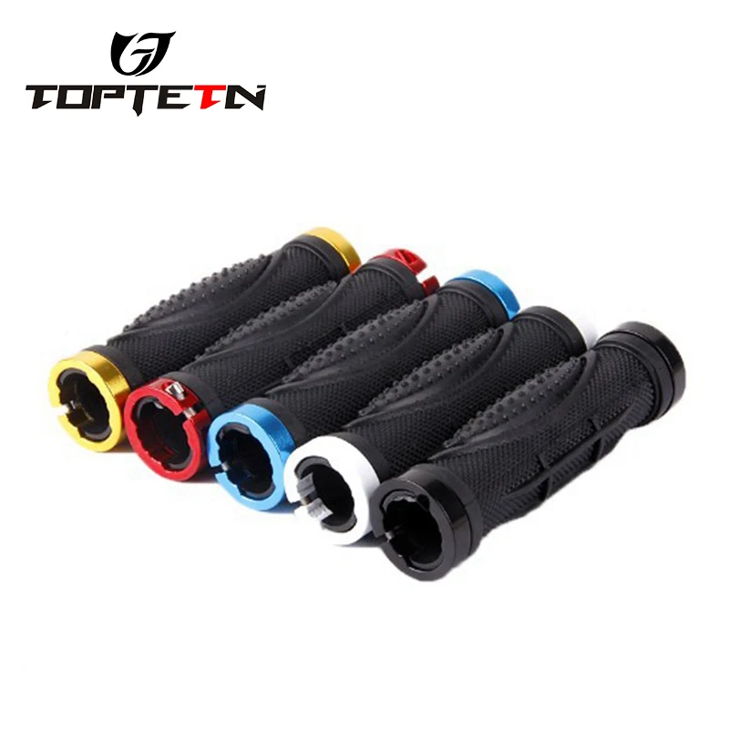 TOPTETN ouble Lock на горном велосипеде велосипедная ручка противоскользящие ручки