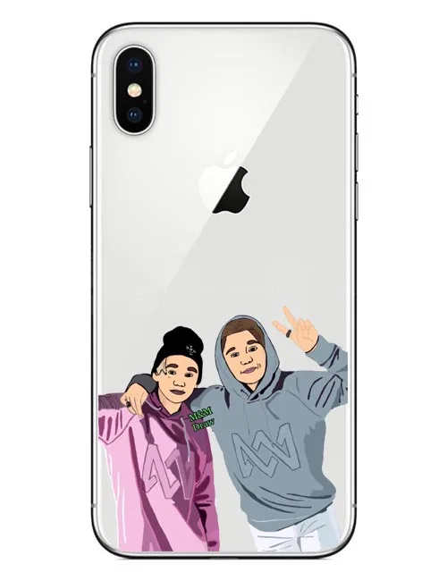 Модный мягкий силиконовый чехол для телефона Nova Star Маркус и Мартинус из ТПУ iPhone 6