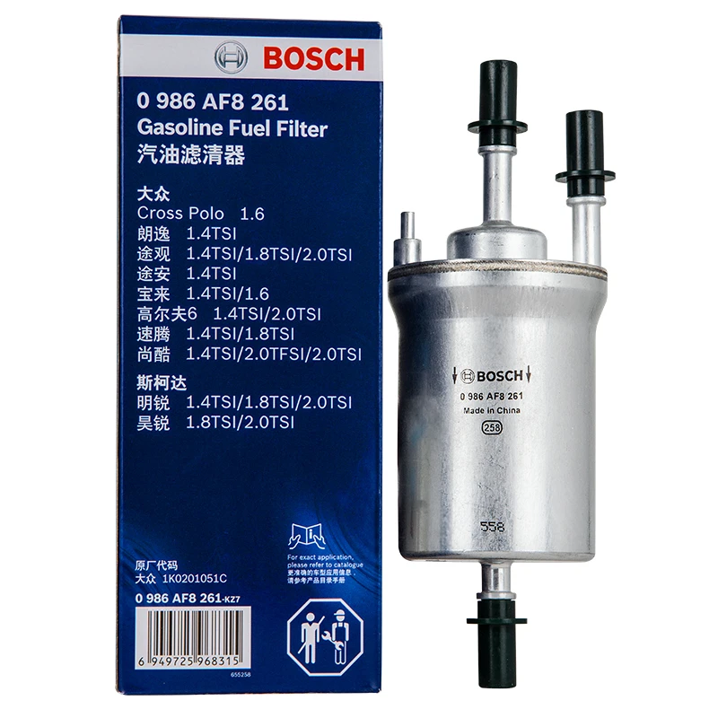 Bosch топливный фильтр паровой бензиновый BOSCH 0986AF8261|Топливные фильтры| |