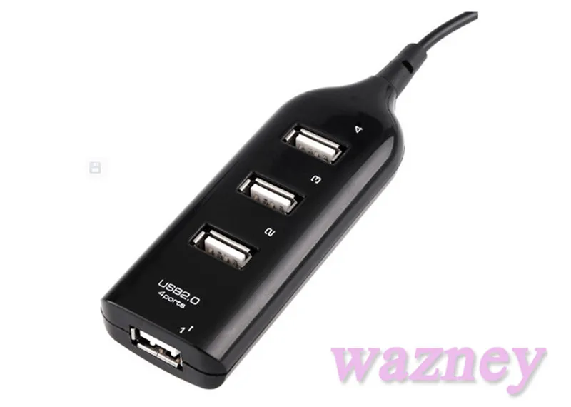 100 шт. мини USB высокое Скорость 4 Порты и разъёмы usb хаб обмен коммутатор для