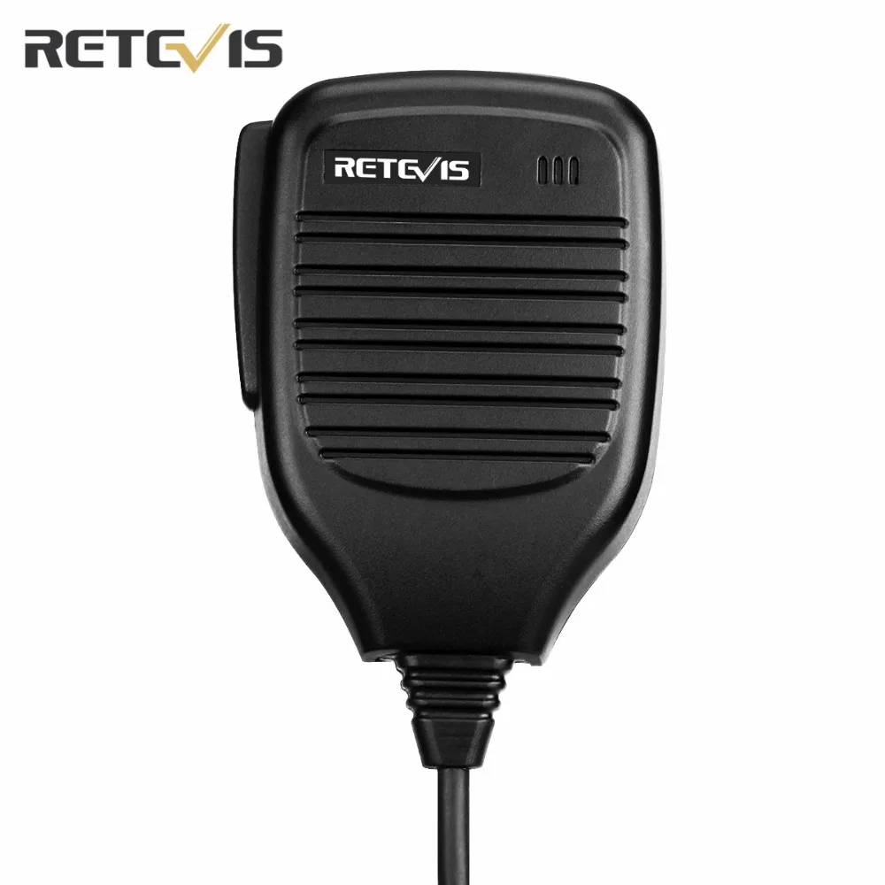 Радиоприемник Retevis PTT микрофон для Kenwood Baofeng UV 5R H777 RT3 C9001A|ptt speaker mic|speaker micptt |
