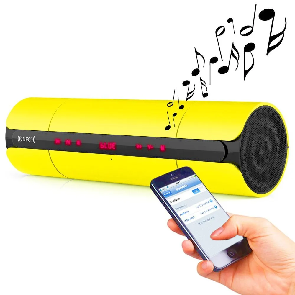 Беспроводной стерео портативный Bluetooth динамик с басами FM радио TF карта USB музыка Aux аудио Саундбар домашний кинотеатр Бумбокс xiom